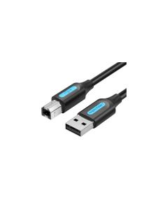Vention Cable USB 2.0 Impresora COQBD/ USB Tipo-B Macho - USB Macho/ 50cm/ Negro