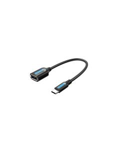 Vention Conversor CCSBB/ USB Tipo-C Macho - USB Hembra/ 15cm/ Negro