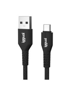 Iggual cable usb-a a tipo c 3a 180 cm trenzado 2