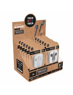 TECH ONE TECH Pack ahorro auriculares earTECH 12 unid JACK (6+6)