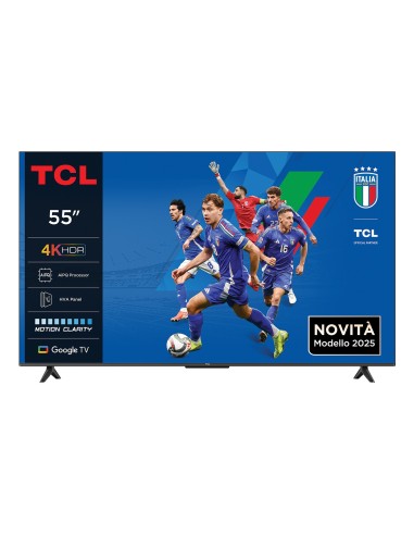TCL P6K 55P6K Televisor 139,7 cm (55") 4K Ultra HD Smart TV Wifi Metálico