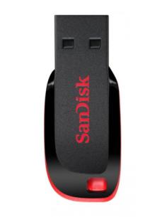 Sandisk Cruzer Blade unidad flash USB 128 GB USB tipo A 2.0 Negro, Rojo 2