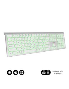 SUBBLIM Teclado Bluetooth/2.4G Master iluminado Ext P/B 2
