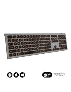 SUBBLIM Teclado Bluetooth/2.4G Master iluminado Ext G/N 2