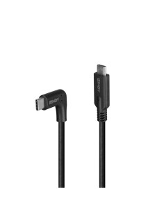Lindy 32017 cable USB USB 3.2 Gen 2 (3.1 Gen 2) 0,5 m USB C Negro