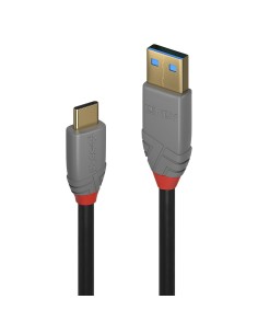 Lindy 36913 cable USB 2 m USB C USB A Negro