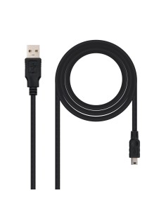 Nanocable CABLE USB 2.0, TIPO A M-MINI USB 5PIN M, 1.0 M