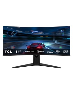 TCL R83 34R83Q pantalla para PC 94 cm (37") 3440 x 1440 Pixeles LED Negro, Blanco