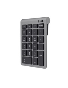 Trust Xalas teclado numérico Portátil PC RF inalámbrico Plata
