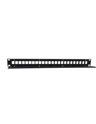 Phasak Panel frontal 19" RJ45 24P UTP Cat.6 Dual Block RJ45 - PA 3424