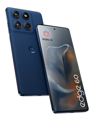 Motorola edge 60 16,9 cm (6.67") SIM doble Android 15 5G USB Tipo C 12 GB 512 GB 5200 mAh Azul