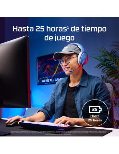 Auriculares gaming inalámbricos HyperX Cloud Jet de color negro