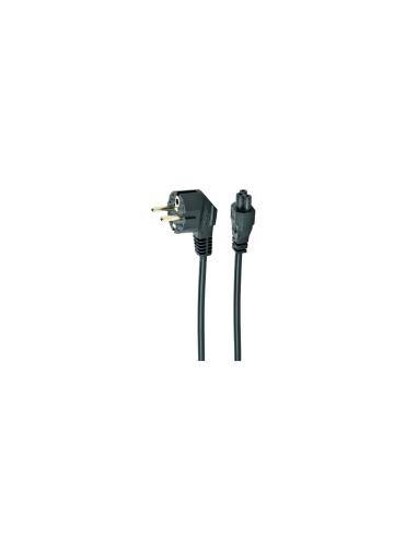 Gembird PC-186-ML12-0.5M cable de transmisión Negro 0,5 m CEE 7/7 C5 acoplador