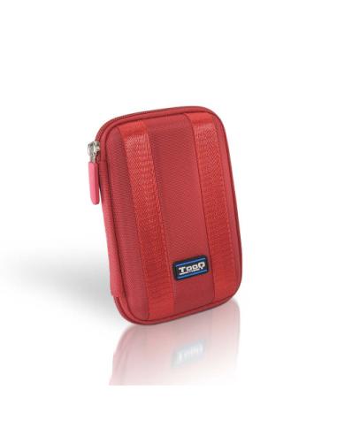 TooQ TQBC-E2502 funda para disco duro externo Rojo