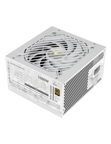 Mars Gaming MPB1000SIW unidad de fuente de alimentación 1000 W 24-pin ATX ATX Blanco