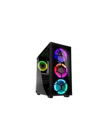 Kolink Observatory RGB Cristal Templado USB 3.0 Negra