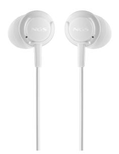 NGS CROSS DRIFT WHITE Auriculares Alámbrico Dentro de oído Llamadas/Música Blanco