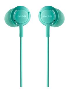 NGS CROSS DRIFT MINT Auriculares Alámbrico Dentro de oído Llamadas/Música Color menta