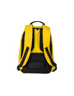 Mochila Antirrobo para portátil y tablet hasta 15 y 16 pulgadas Smile The Rock Impermeable con puerto USB Amarilla 2