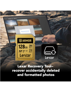 Lexar Armor Gold 128 GB SDXC UHS-II 2