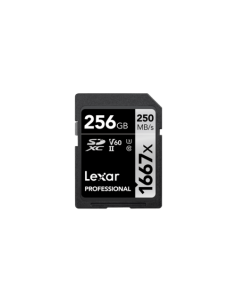 Lexar SDXC, 256 GB UHS-II Clase 10