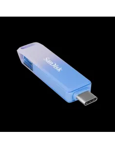SanDisk Creator Phone Drive unidad flash USB 128 GB USB Type-C / Lightning 3.2 Gen 1 (3.1 Gen 1) Azul, Lila 2