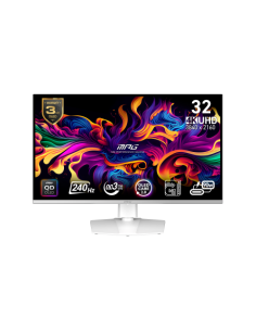 MSI MPG 321URXW QD-OLED pantalla para PC 80 cm (31.5") 3840 x 2160 Pixeles 4K Ultra HD Blanco 2