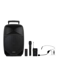 Fonestar MALIBU-312 altavoz Negro Inalámbrico y alámbrico 250 W