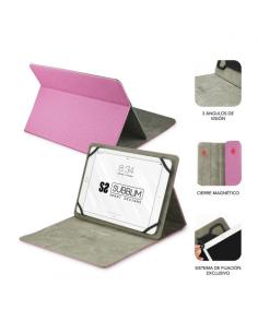 SUBBLIM Funda Tablet Clever Stand Tablet Case 10,1" Pink 2