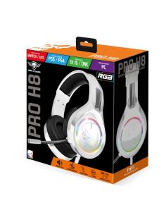 Spirit of gamer auricular pro-h8 white 2