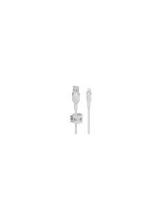 Belkin CAA010BT1MWH cable USB 1 m USB A USB C/Lightning Blanco 2